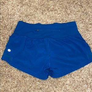 Rare blue lulu shorts